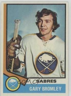 Gary Bromley #7 Hockey Cards 1974 Topps