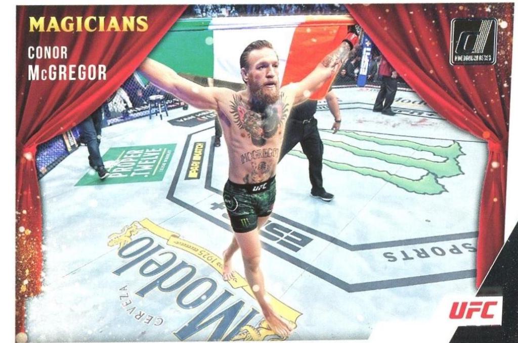 Conor McGregor #1 Ufc Cards 2022 Panini Donruss UFC Magicians