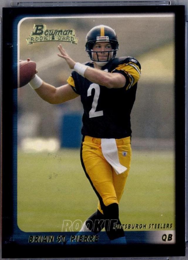Brian St. Pierre #112 Football Cards 2003 Bowman
