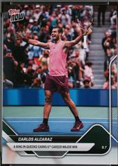 Carlos Alcaraz #TN-CA Prices | 2025 Topps Now | Tennis Cards