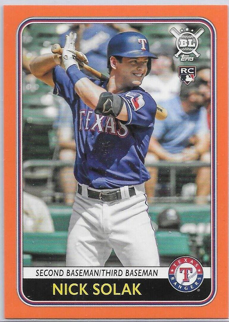Nick Solak [Orange] #156
