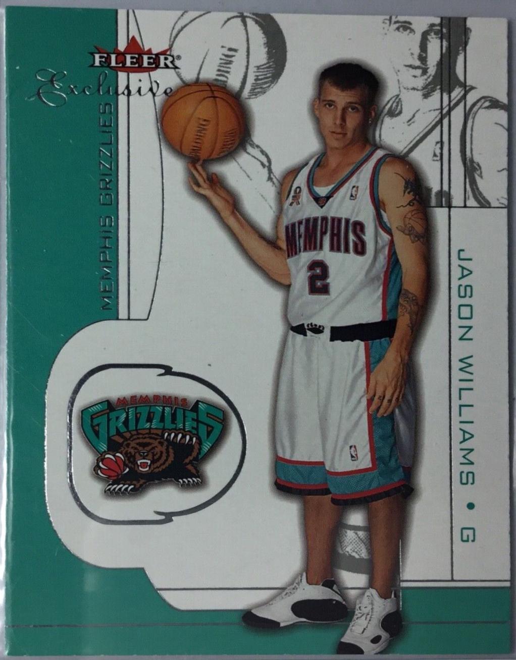 Jason Williams #9 Basketball Cards 2001 Fleer Exclusive