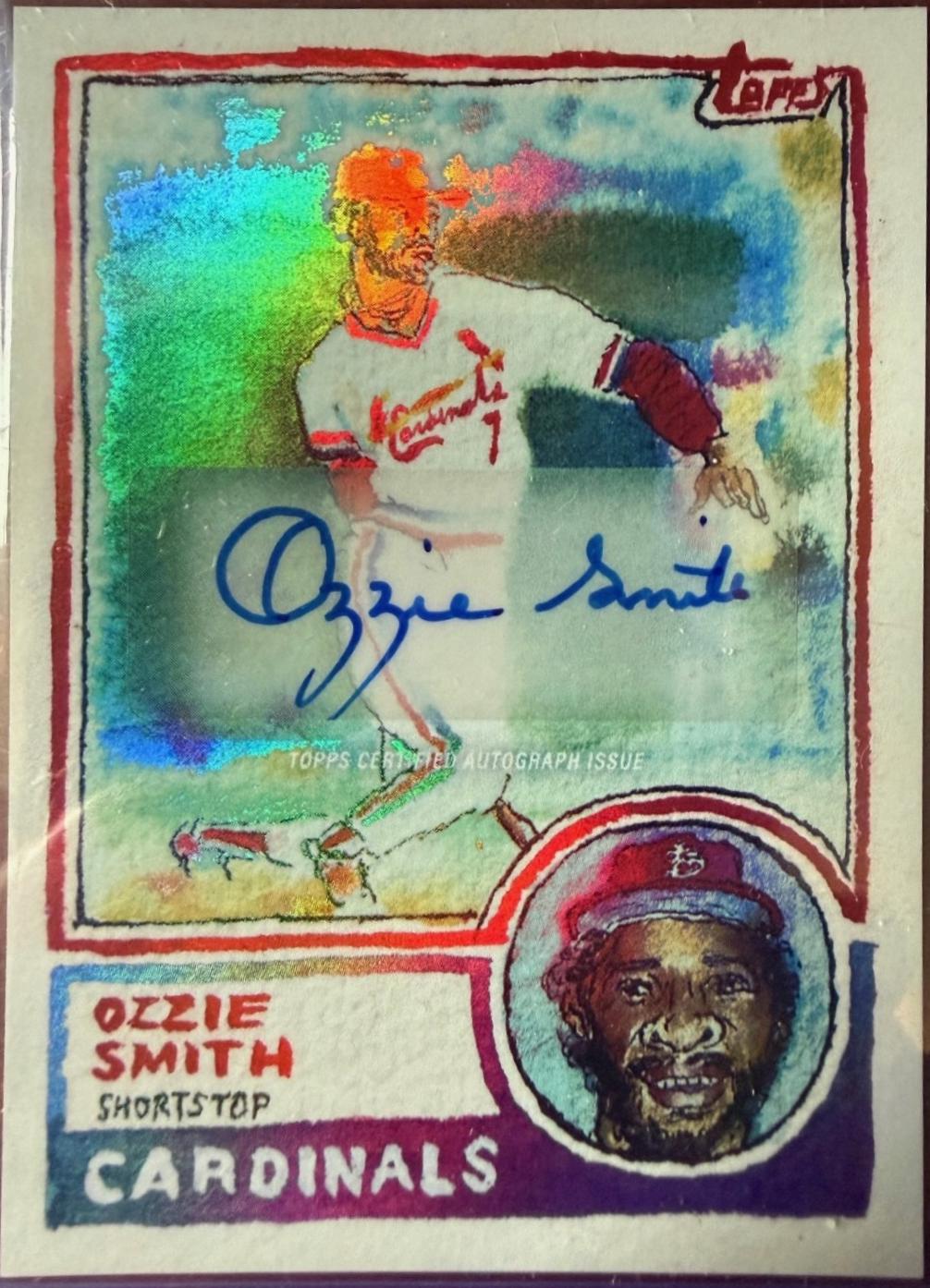 Ozzie Smith [Rainbow Foil] #62