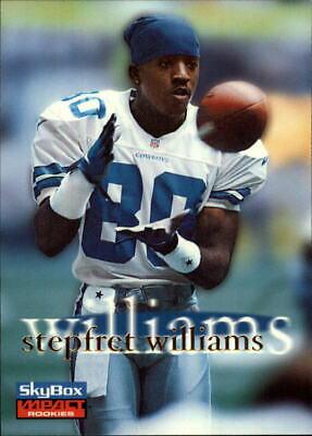 Stepfret Williams #18 Football Cards 1996 Skybox Impact Rookies