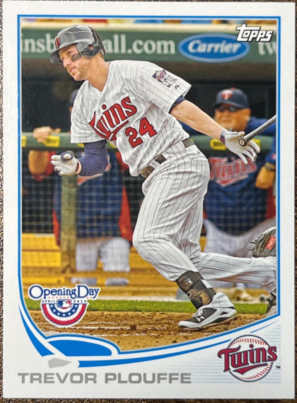 Trevor Plouffe #33 Baseball Cards 2013 Topps Opening Day