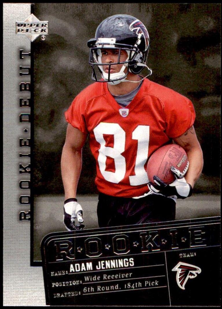 Adam Jennings #105 2006 Upper Deck Rookie Debut Football