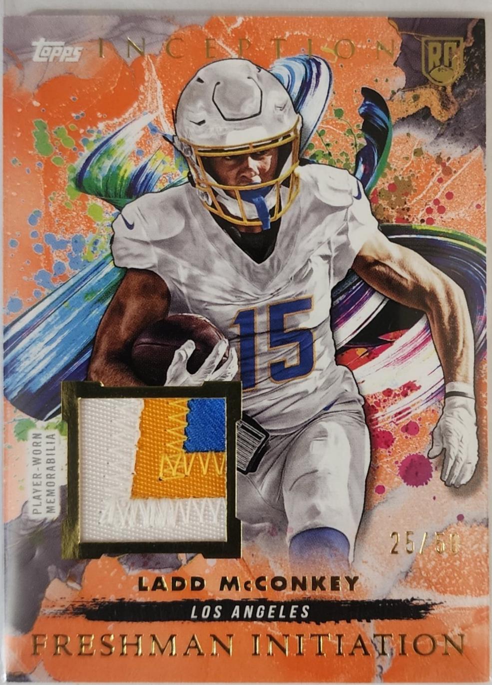 Ladd McConkey [Orange] #FI-12