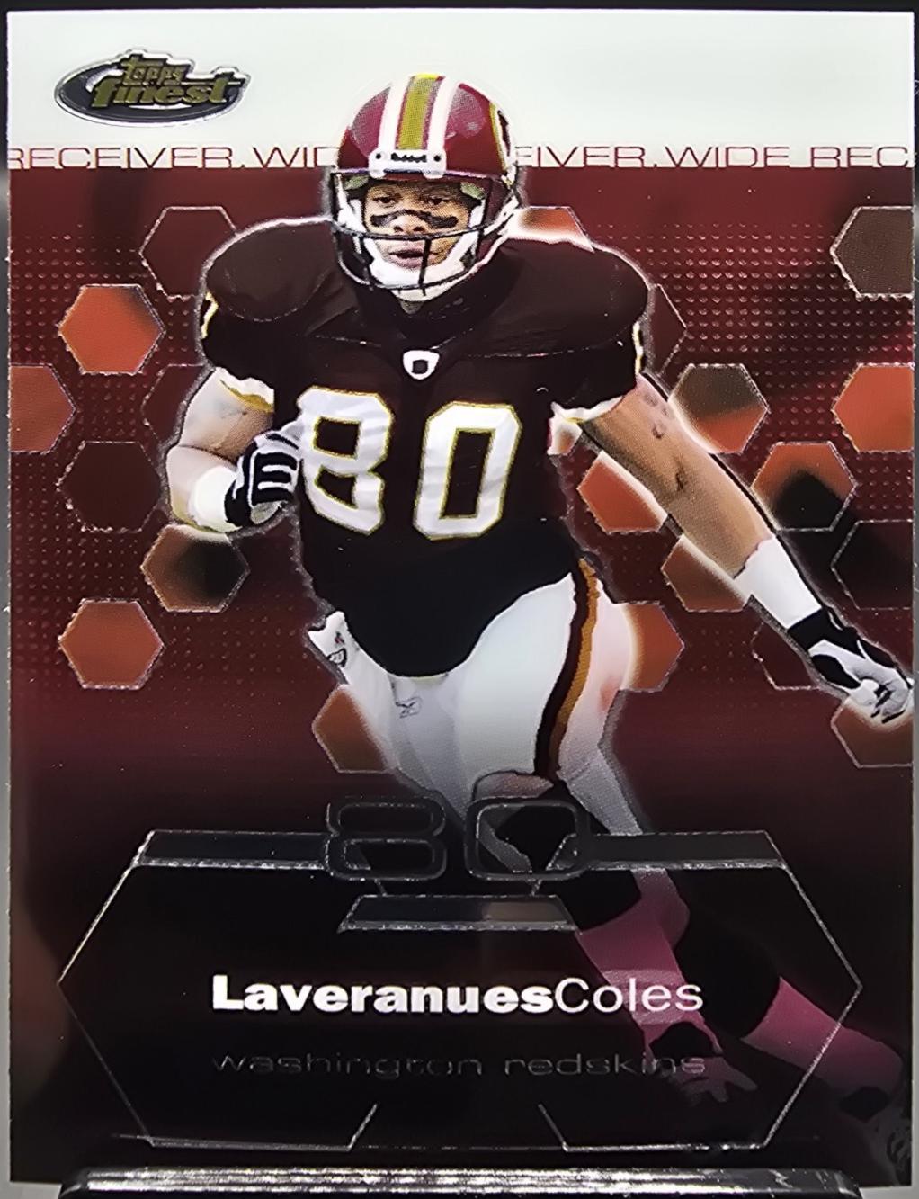 Laveranues Coles #12 Football Cards 2003 Topps Finest