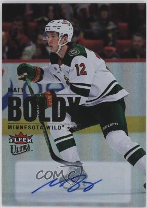 Matt Boldy [Rainbow Foil Autograph] #17