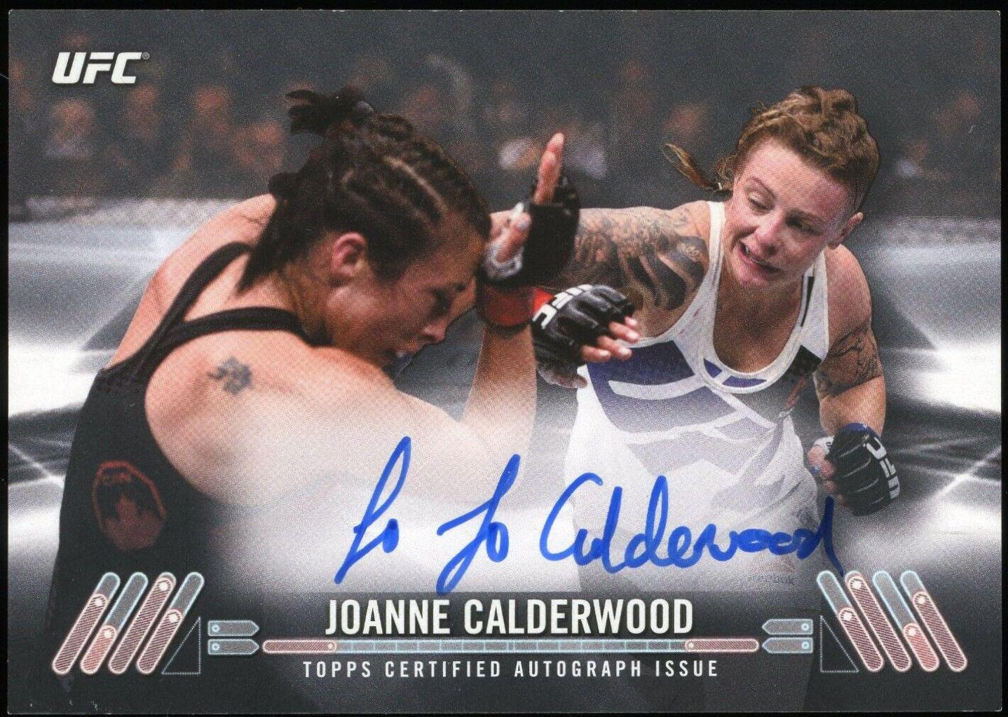 Joanne Calderwood #KA-JC Ufc Cards 2017 Topps UFC Knockout Autographs