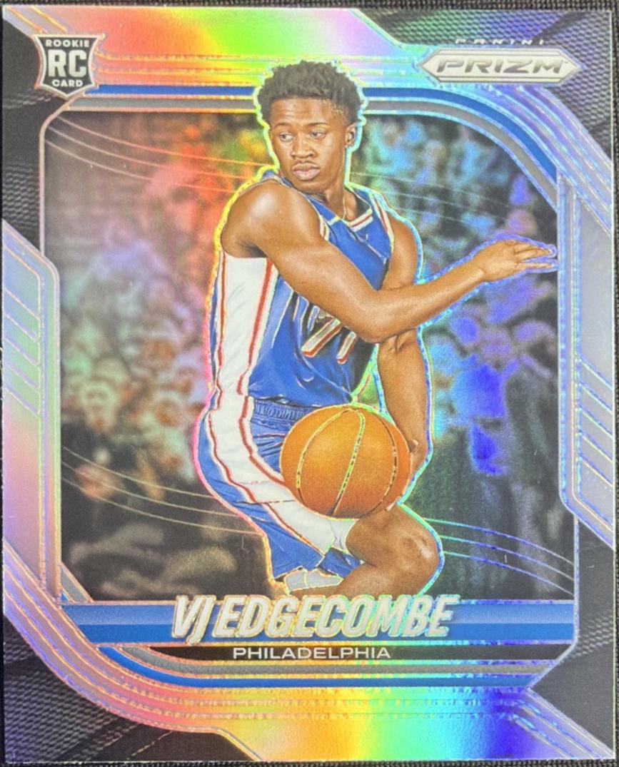 2025 Panini Prizm VJ Edgecombe [Silver] #5 card