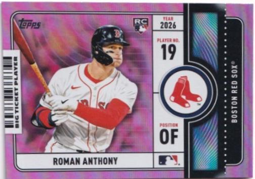 2026 Roman Anthony [Pink Foil] #BTP-23