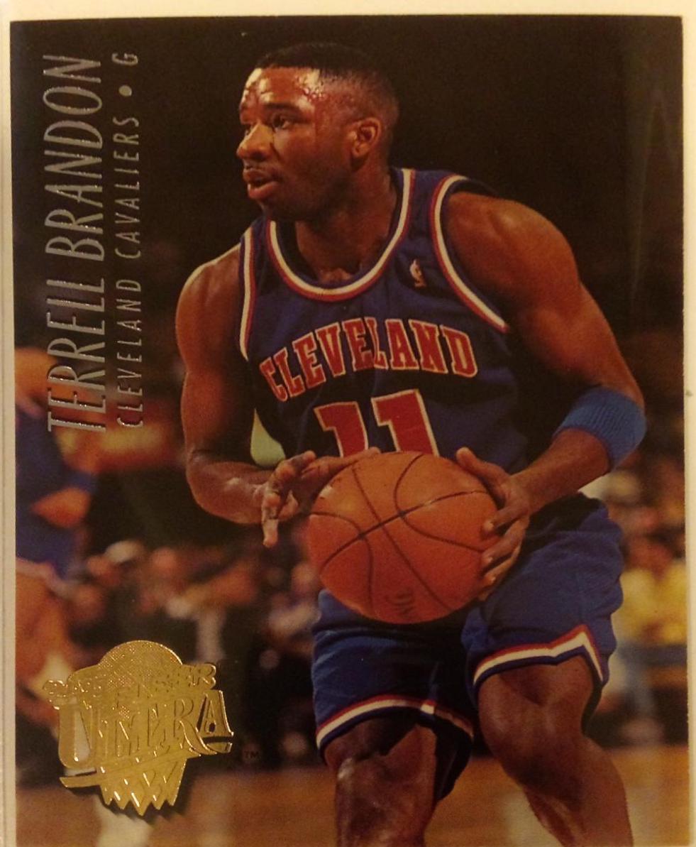 Terrell Brandon #32 Basketball Cards 1994 Ultra