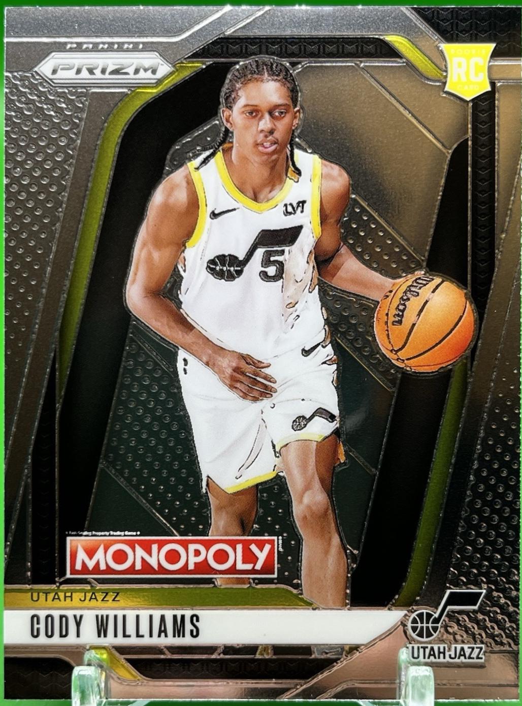 Cody Williams #35 Basketball Cards 2024 Panini Prizm Monopoly