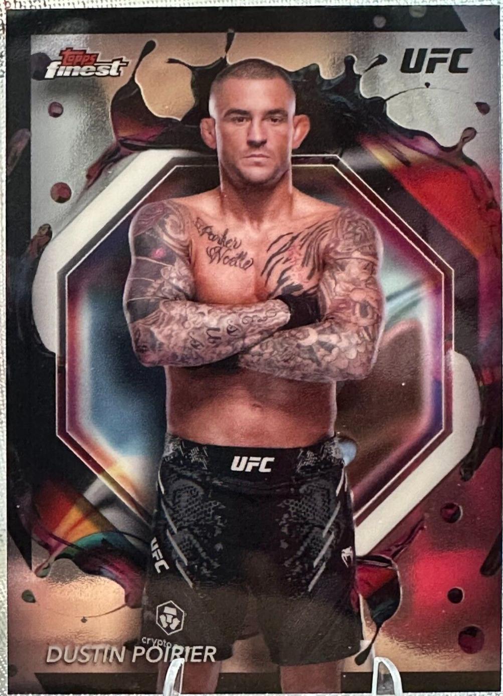 Dustin Poirier #259 Ufc Cards 2024 Topps Finest UFC