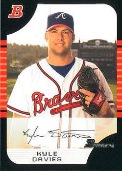 Kyle Davies #2 Baseball Cards 2005 Bowman Draft Picks