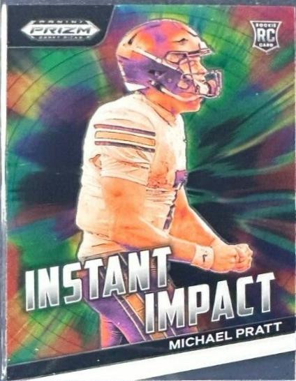 Michael Pratt #II-MPJ Football Cards 2024 Panini Prizm Draft Picks Instant Impact