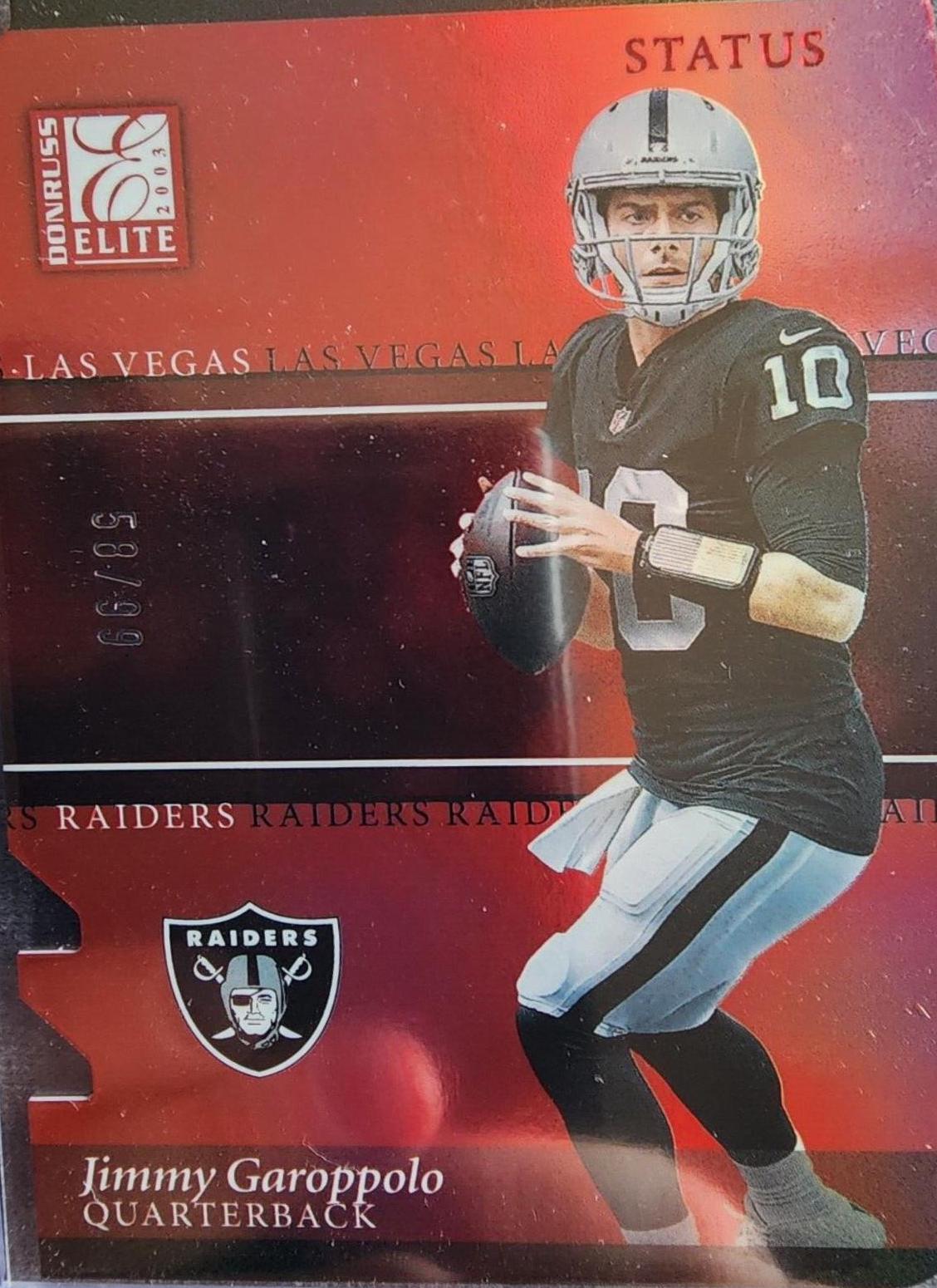 Jimmy Garoppolo [Status Die Cut] #23