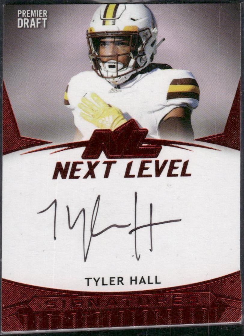 Tyler Hall #NL-TH 2020 Sage Hit Next Level Signatures Football