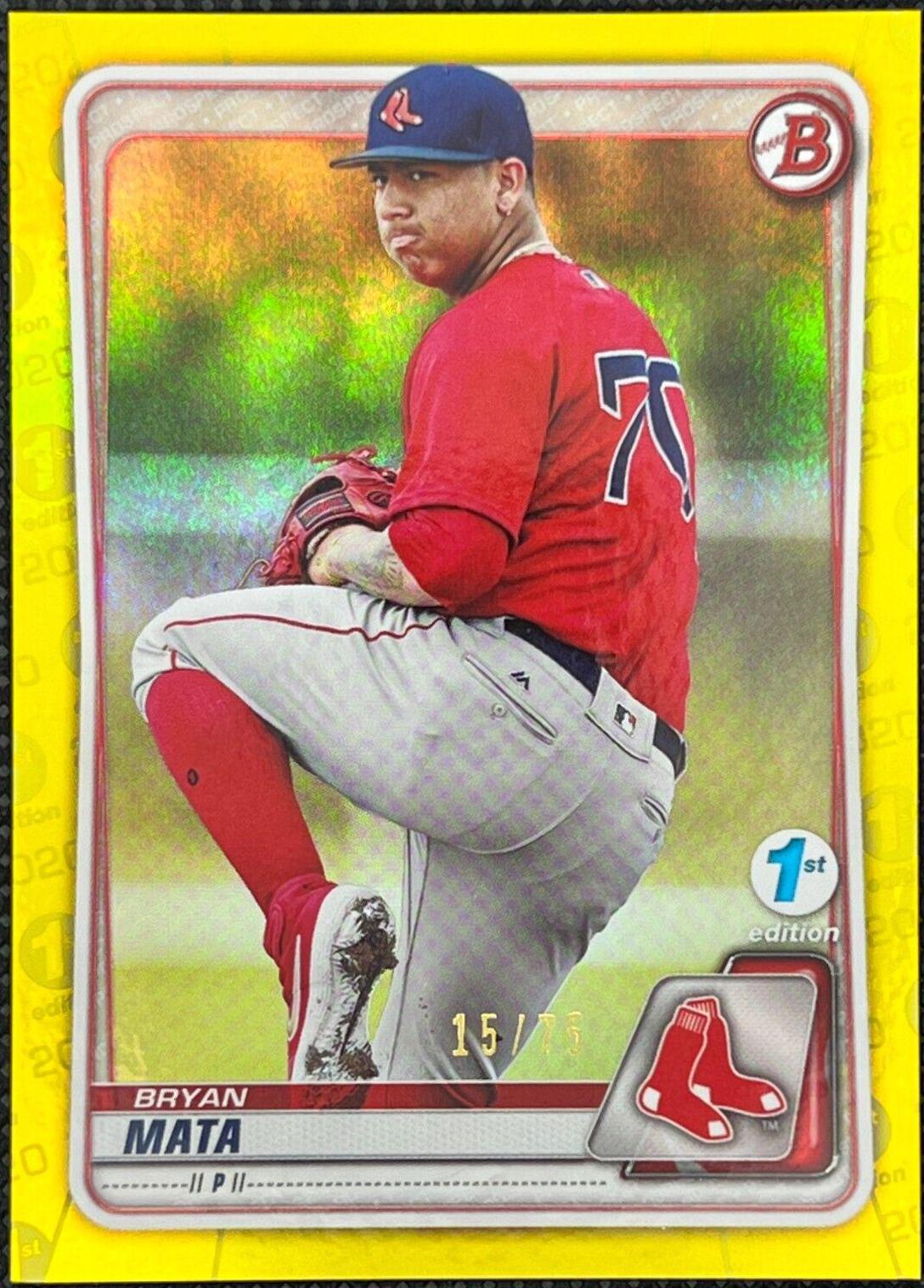 Bryan Mata [Yellow Foil] #BFE-128