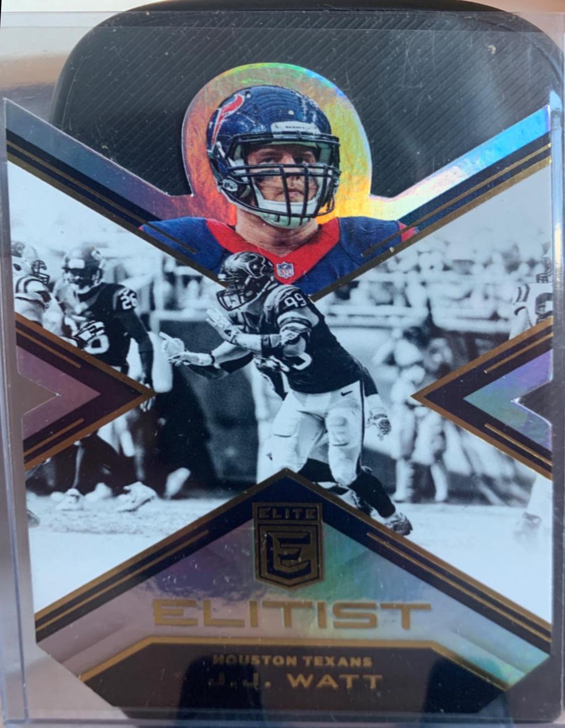 J.J.Watt #EL-JW Football Cards 2016 Panini Donruss Elite Elitist