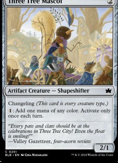 Three Tree Mascot #251 Magic Bloomburrow