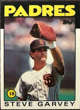 Steve Garvey #660 Baseball Cards 1986 Topps Tiffany