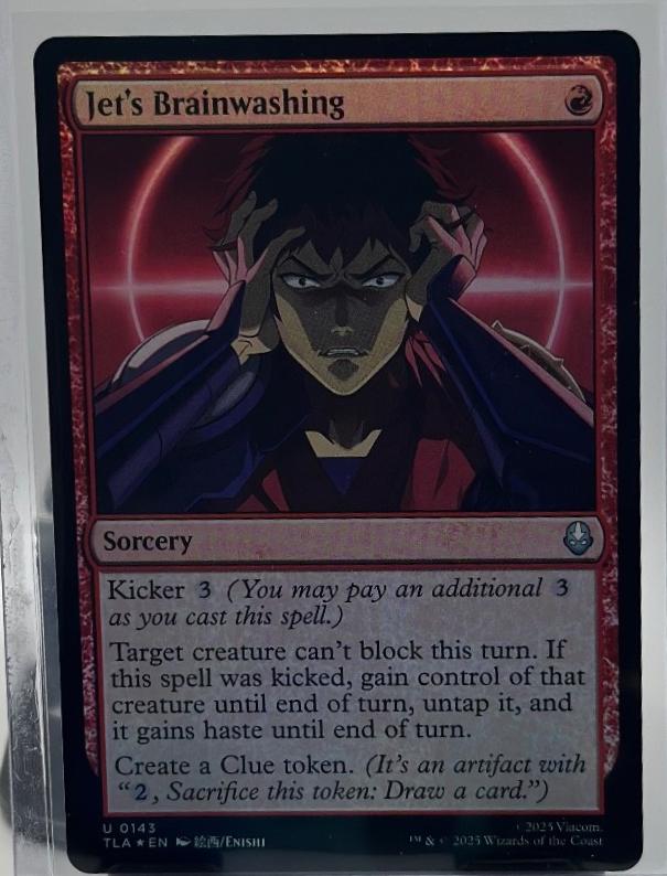Jet's Brainwashing [Foil] #143 Prices | Magic Avatar: The Last ...
