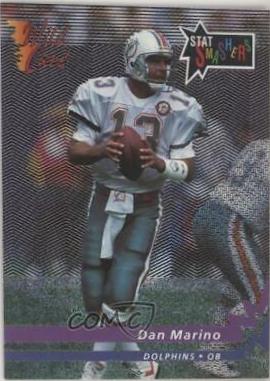 Dan Marino #SS-10 Football Cards 1992 Wild Card Stat Smashers