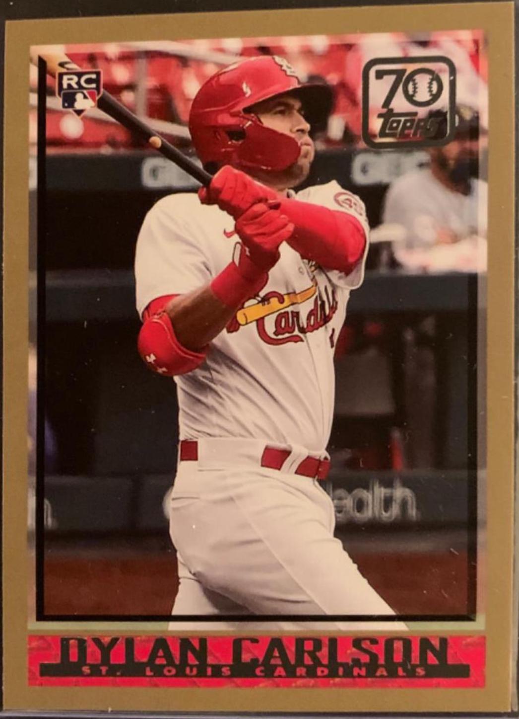 Dylan Carlson #70YT-48 Baseball Cards 2021 Topps 70 Years of Baseball