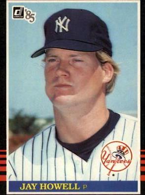Jay Howell #103 Baseball Cards 1985 Donruss