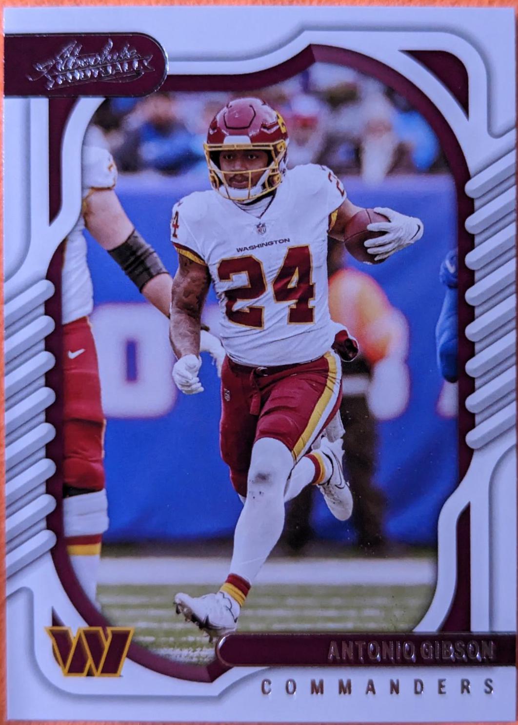 Antonio Gibson #97 Football Cards 2022 Panini Absolute