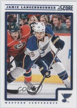 Jamie Langenbrunner #409 2012-13 Score Hockey