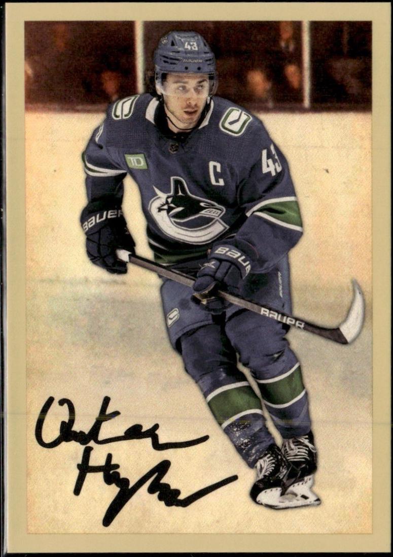 Quinn Hughes #19 2024 Upper Deck Parkhurst Champions Retro Hockey