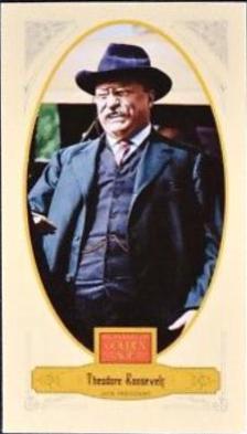 Theodore Roosevelt #4 Baseball Cards 2012 Panini Golden Age