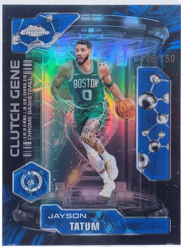 Jayson Tatum [Refractor Blue] #CG-3