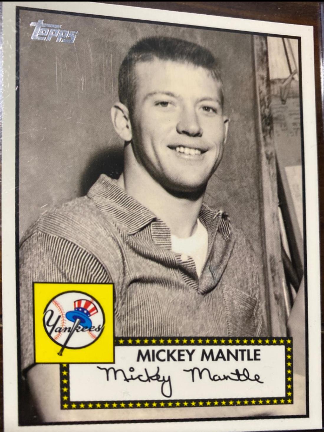 Mickey Mantle #MMS5 Baseball Cards 2007 Topps Update & Highlights Mickey Mantle A Life in Baseball