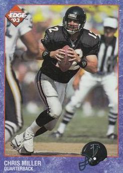 Chris Miller #3 Football Cards 1993 Collector's Edge