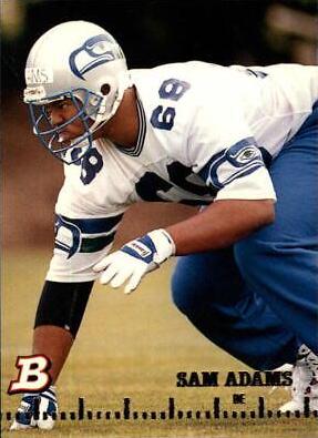 Sam Adams #7 Football Cards 1994 Bowman