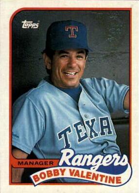 Bobby Valentine #314 Baseball Cards 1989 Topps