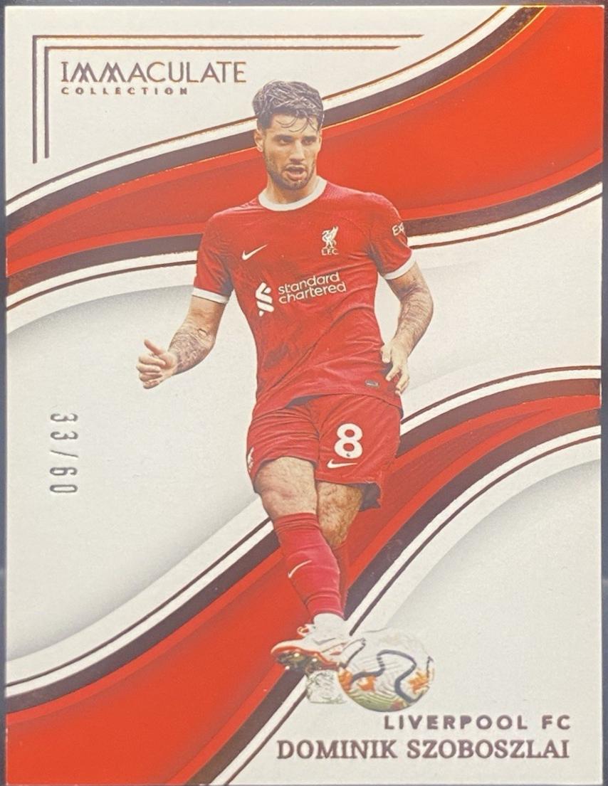 Dominik Szoboszlai #182 Soccer Cards 2023 Panini Immaculate