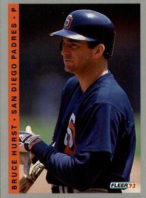 Bruce Hurst #521 Baseball Cards 1993 Fleer