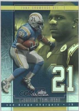 LaDainian Tomlinson #24 Football Cards 2004 Fleer Showcase