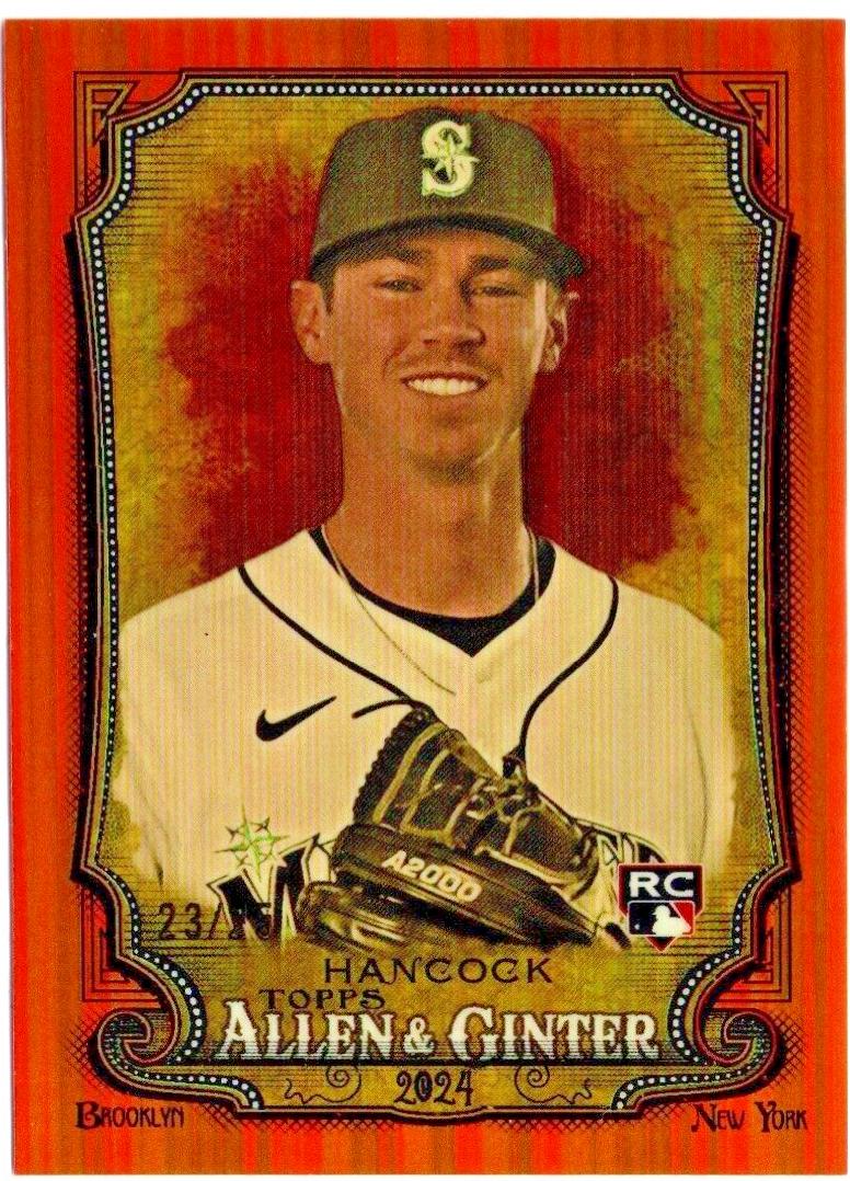 Emerson Hancock #21 Baseball Cards 2024 Topps Allen & Ginter