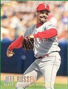 Jeff Russell #262 1996 Fleer Tiffany Baseball