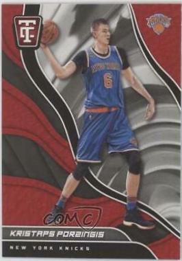 Kristaps Porzingis #3 Basketball Cards 2017 Panini Totally Certified