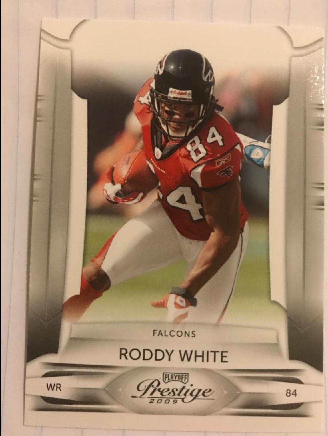 Roddy White #5 Football Cards 2009 Playoff Prestige