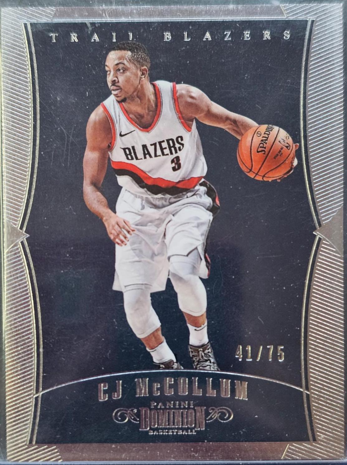 CJ McCollum #11 Basketball Cards 2017 Panini Dominion