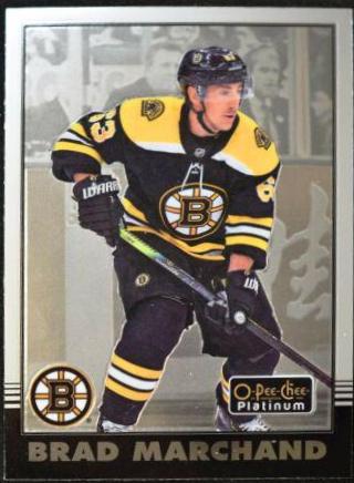 Brad Marchand #R-10 Hockey Cards 2020 O Pee Chee Platinum Retro