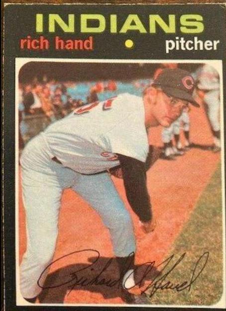 Rich Hand #24 Baseball Cards 1971 O Pee Chee